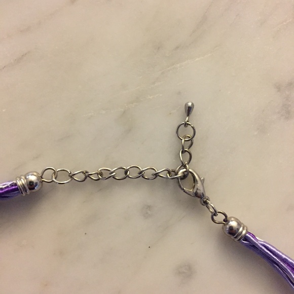 Handblown Glass Pendant Necklace - Picture 4 of 5